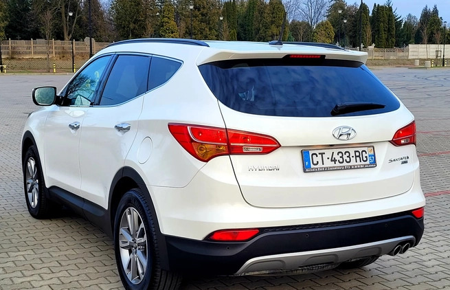 Hyundai Santa Fe cena 56600 przebieg: 226000, rok produkcji 2013 z Płock małe 436